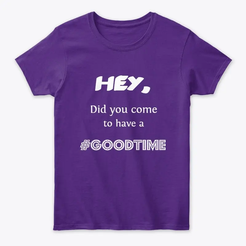 "HEY" Phrase Tops Women/Unisex