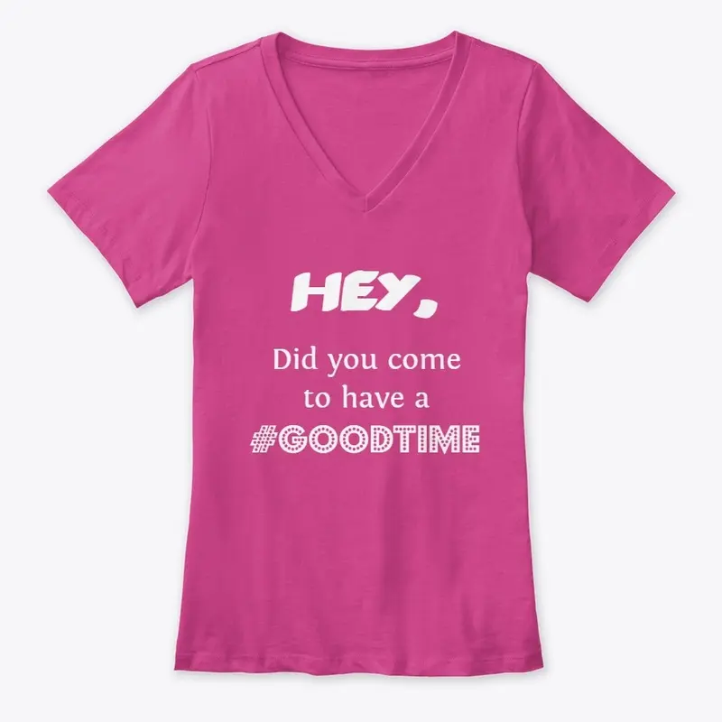 "HEY" Phrase Tops Women/Unisex